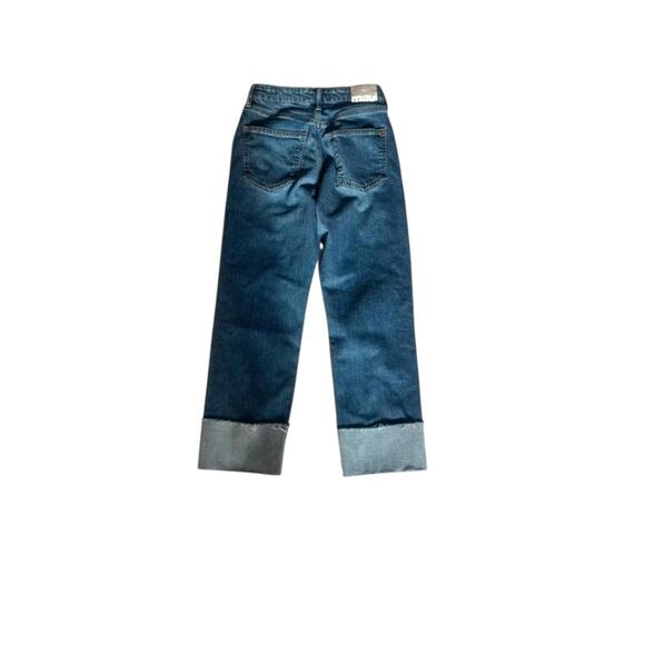 Mavi Savannah Cuffed Straight Leg Jeans Size 25 - Picture 5 of 12